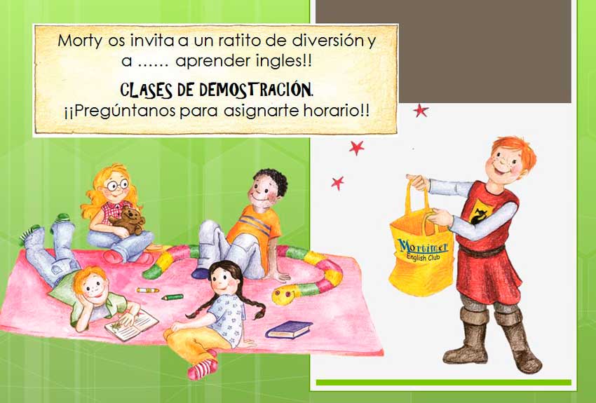 Clases de demostración - Mortimer English Club Clases-demos