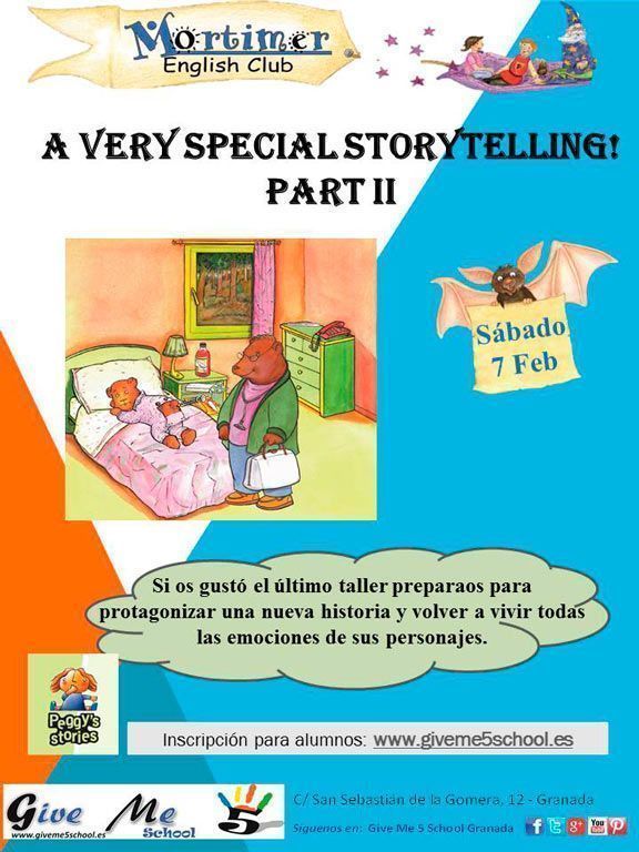 Taller 10. A VERY SPECIAL STORYTELLING PART II (Feb-14) Taller 10. A VERY SPECIAL STORYTELLING PART II (Feb-14)