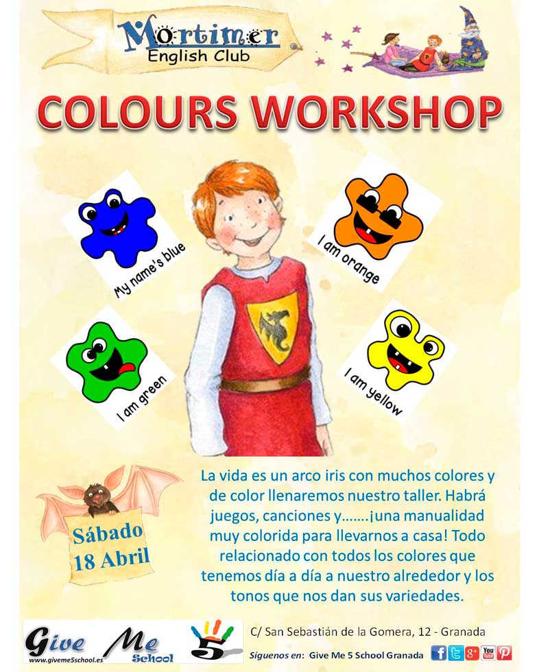 Taller 15. COLOURS WORKSHOP (Abr-14) Taller 15. COLOURS WORKSHOP (Abr-14)