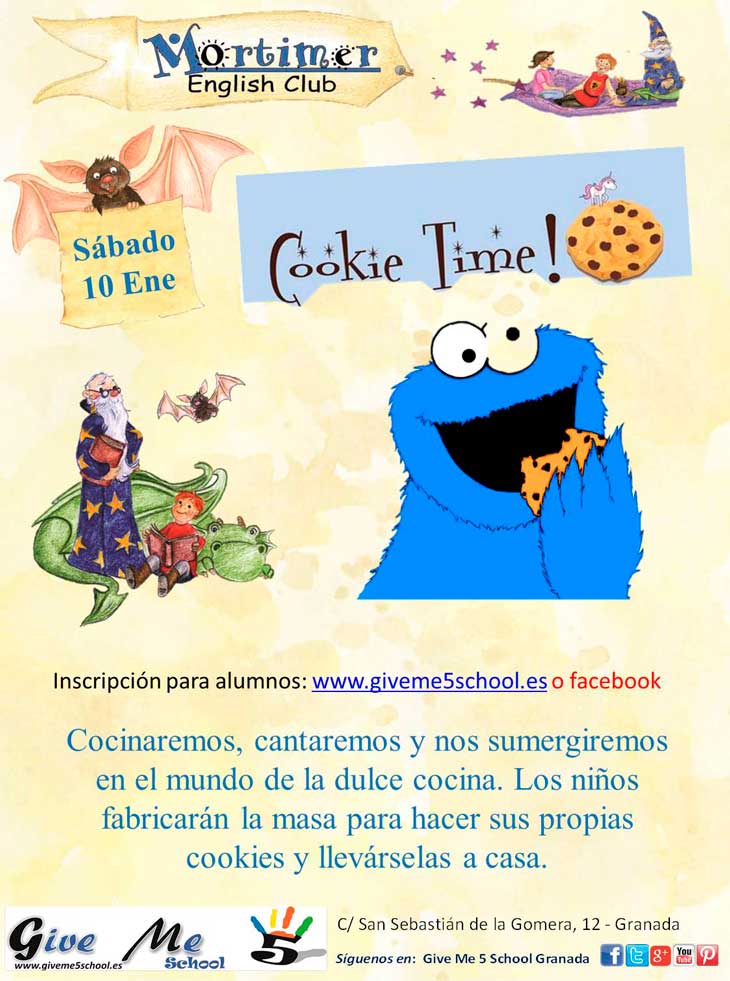 Taller 7. COOKIE TIME (Ene-14) Taller 7. COOKIE TIME (Ene-14)