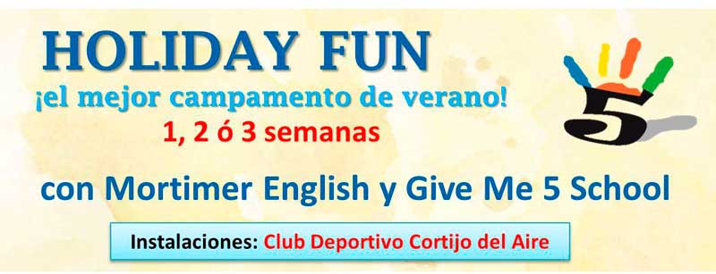 HOLIDAY FUN - Club deportivo Cortijo del Aire (JUL-15) Portada Cortijo Aire