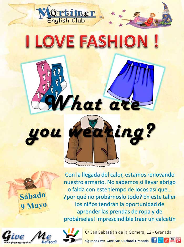 Taller 16. I LOVE FASHION (May-14) Taller 16. I LOVE FASHION (May-14)