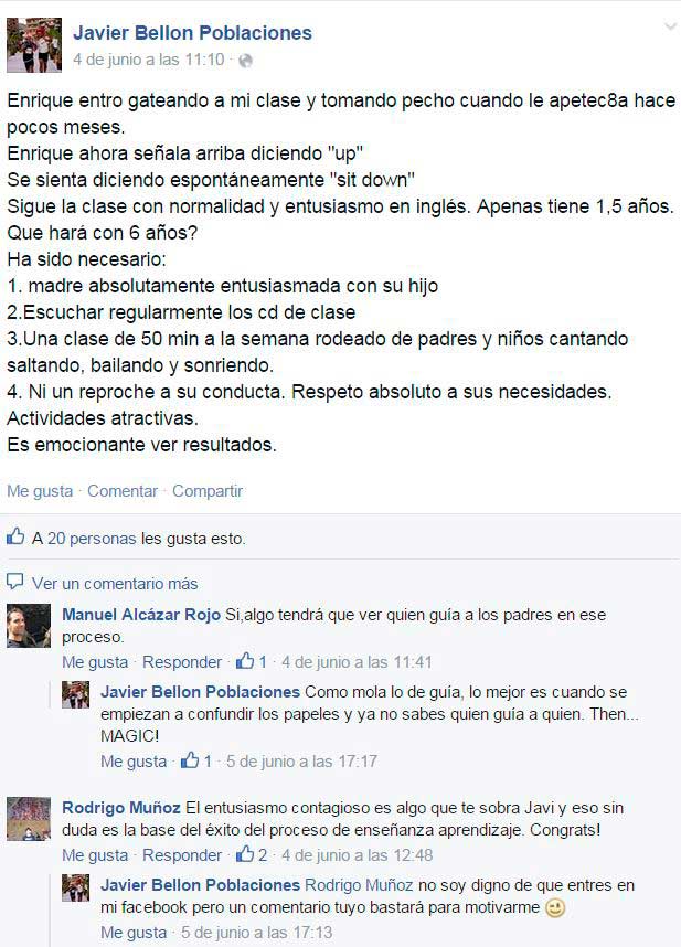 Espíritu del PROFESORADO de inglés MORTIMER Post-Javi