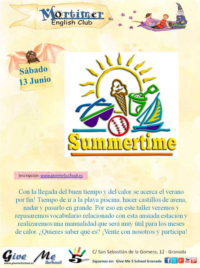 Taller 18. SUMMERTIME (Jun-14) Taller 18. SUMMERTIME (Jun-14)
