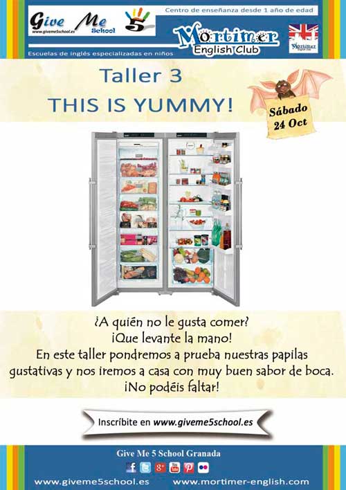 Taller 3. THIS IS YUMMY! (24 Oct) Taller 3. This is yummy