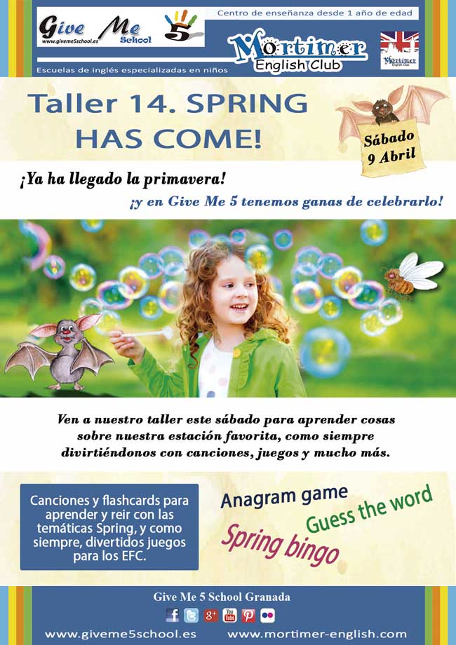 Taller 14. SPRING HAS COME (9 Abr) Taller-14. Spring