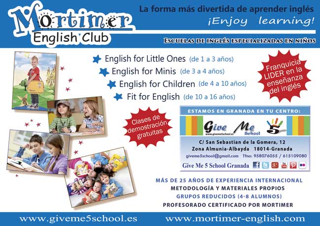 Flyer Mortimer English - SORTEO Flyer Mortimer English - SORTEO