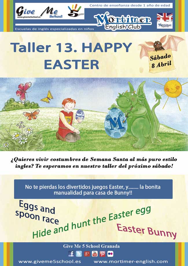 Taller 13. EASTER (8 Abril) Taller 13. Easter (Semana Santa)