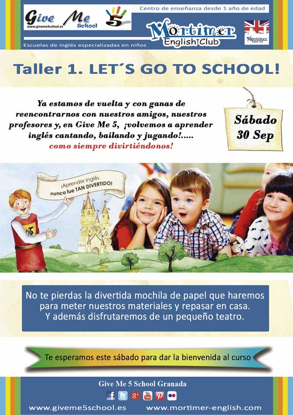 Taller-1. Let's go to school! (30-sept)
