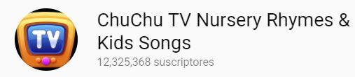 Links de interés ChuChu TV Nursery Rhymes