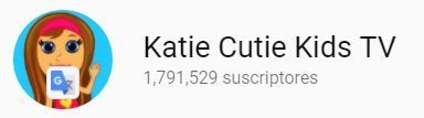 Links de interés Katie Cutie Kids TV