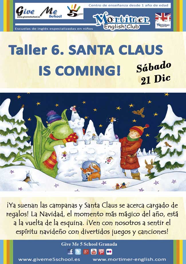 Taller 6. SANTA CLAUS IS COMING! (21 DIC) Santa-Claus-is-coming