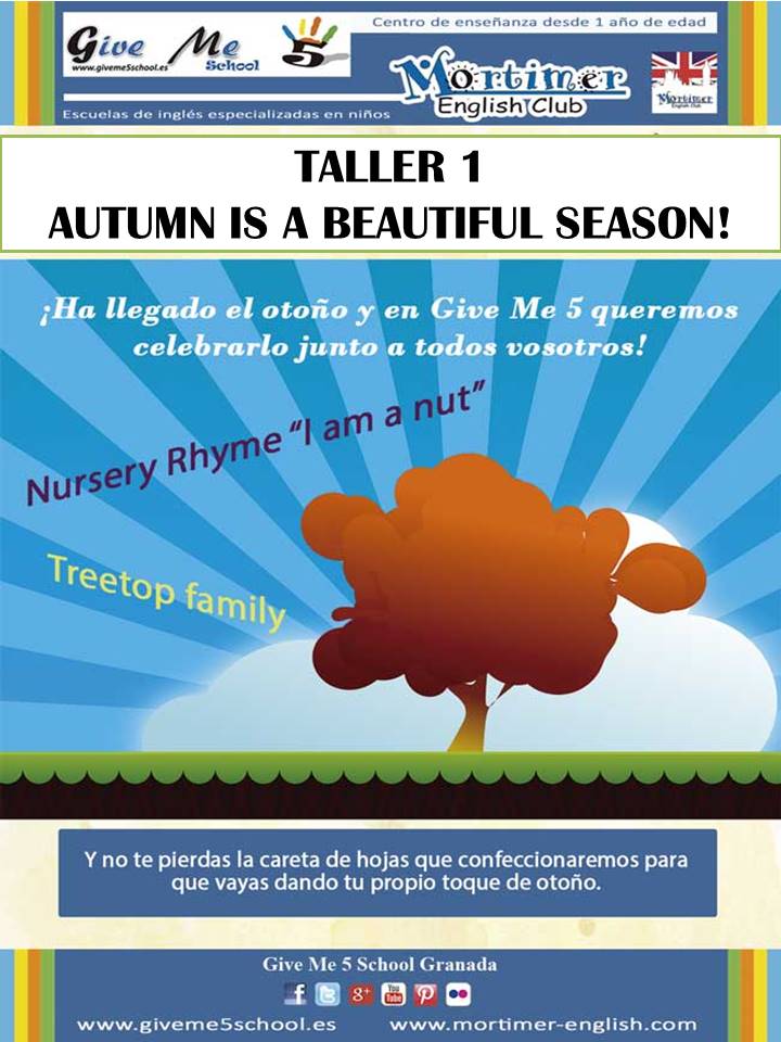 Taller 1. AUTUMN IS A BEAUTIFUL SEASON! (8 OCT) Taller 1. AUTUMN IS A BEAUTIFUL SEASON! (8 OCT)