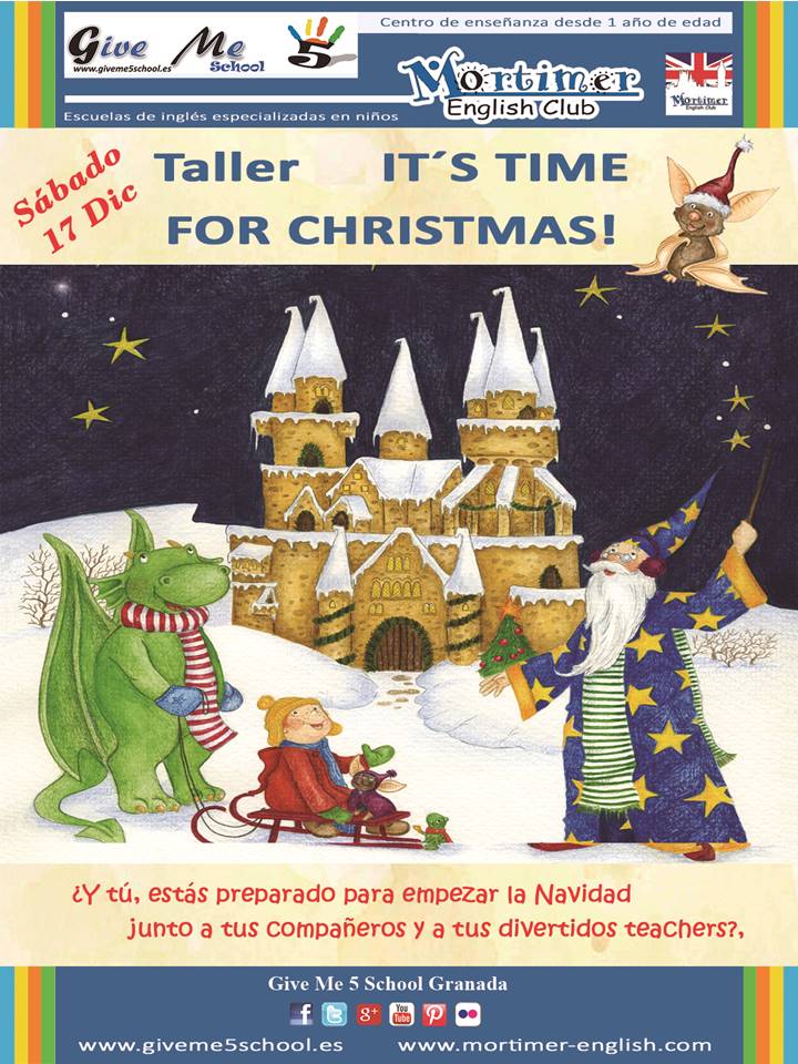 Taller IT´S TIME FOR CHRISTMAS! (17-12-22) Taller Its time for Christmas (17 Dic)